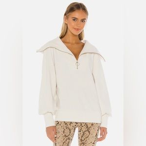 Varley Vine Pullover Ivory NWT L